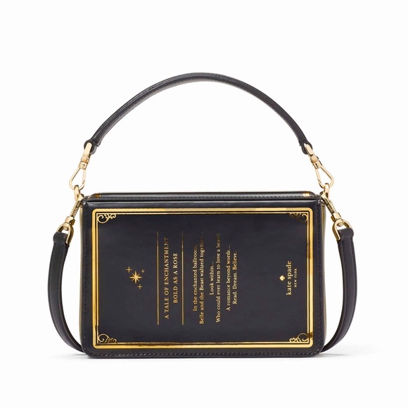 Kate Spade x Disney Beauty and the Beast 3D Book Crossbody Bag NWT - Picture 3 of 12